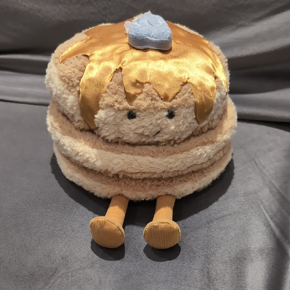 Jellycat Rare Amusable Blueberry Fran Pancake New York City Exclusive NTW